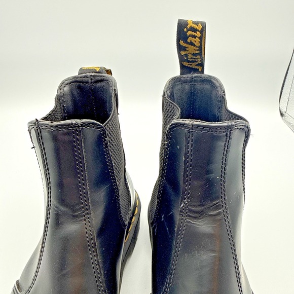 Dr Martens 2976 Women Air Wair Bouncing Soles Ankle Boots Black Sz 8 women 7 men - Picture 3 of 11